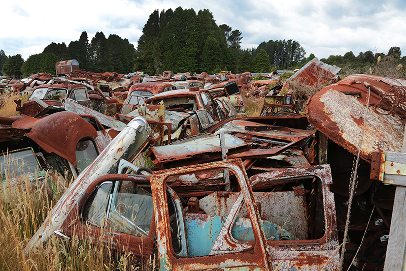 Smash Palace : Car Wreckers : Horopito : New Zealand : Richard Moore : Journalist : Photographer :